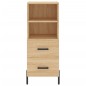 vidaXL Sideboard Sonoma-Eiche 34,5x34x90 cm Holzwerkstoff vidaXL Sideboard Sonoma-Eiche 34,5x34x90 cm Holzwerkstoff