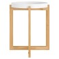 vidaXL Couchtisch Weiß 41x41x48,5 cm Holzwerkstoff & Massivholz Kiefer vidaXL Couchtisch Weiß 41x41x48,5 cm Holzwerkstoff & Massivholz Kiefer