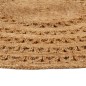 vidaXL Teppich Jute Handgeflochten 180 cm Rund vidaXL Teppich Jute Handgeflochten 180 cm Rund