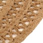 vidaXL Teppich Jute Handgeflochten 180 cm Rund vidaXL Teppich Jute Handgeflochten 180 cm Rund