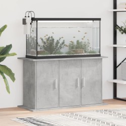 vidaXL Aquariumständer Betongrau 101x41x58 cm Holzwerkstoff