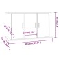 vidaXL Aquariumständer Betongrau 101x41x58 cm Holzwerkstoff vidaXL Aquariumständer Betongrau 101x41x58 cm Holzwerkstoff