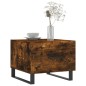 vidaXL Couchtische 2 Stk. Räuchereiche 50x50x40 cm Holzwerkstoff vidaXL Couchtische 2 Stk. Räuchereiche 50x50x40 cm Holzwerkstoff