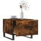 vidaXL Couchtische 2 Stk. Räuchereiche 50x50x40 cm Holzwerkstoff vidaXL Couchtische 2 Stk. Räuchereiche 50x50x40 cm Holzwerkstoff
