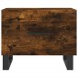 vidaXL Couchtische 2 Stk. Räuchereiche 50x50x40 cm Holzwerkstoff vidaXL Couchtische 2 Stk. Räuchereiche 50x50x40 cm Holzwerkstoff