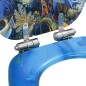 vidaXL Toilettensitz mit Soft-Close-Deckel MDF Delphine-Design vidaXL Toilettensitz mit Soft-Close-Deckel MDF Delphine-Design