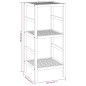 vidaXL Badregal 35,5x35,5x79 cm Massivholz Nussbaum vidaXL Badregal 35,5x35,5x79 cm Massivholz Nussbaum
