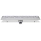 vidaXL Gerade Duschrinne Blasen 630x140 mm Edelstahl vidaXL Gerade Duschrinne Blasen 630x140 mm Edelstahl