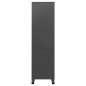 vidaXL Industrial Kleiderschrank Anthrazit 90x50x180 cm Metall vidaXL Industrial Kleiderschrank Anthrazit 90x50x180 cm Metall