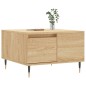 vidaXL Couchtisch Sonoma-Eiche 55x55x36,5 cm Holzwerkstoff vidaXL Couchtisch Sonoma-Eiche 55x55x36,5 cm Holzwerkstoff
