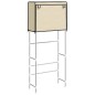 vidaXL Waschmaschinenregal 2 Ablagen Creme 71x29,5x170,5 cm Eisen vidaXL Waschmaschinenregal 2 Ablagen Creme 71x29,5x170,5 cm Eisen