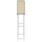 vidaXL Waschmaschinenregal 2 Ablagen Creme 71x29,5x170,5 cm Eisen vidaXL Waschmaschinenregal 2 Ablagen Creme 71x29,5x170,5 cm Eisen
