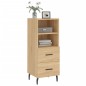 vidaXL Sideboard Sonoma-Eiche 34,5x34x90 cm Holzwerkstoff vidaXL Sideboard Sonoma-Eiche 34,5x34x90 cm Holzwerkstoff