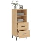 vidaXL Sideboard Sonoma-Eiche 34,5x34x90 cm Holzwerkstoff vidaXL Sideboard Sonoma-Eiche 34,5x34x90 cm Holzwerkstoff