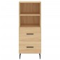vidaXL Sideboard Sonoma-Eiche 34,5x34x90 cm Holzwerkstoff vidaXL Sideboard Sonoma-Eiche 34,5x34x90 cm Holzwerkstoff