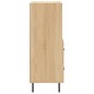 vidaXL Sideboard Sonoma-Eiche 34,5x34x90 cm Holzwerkstoff vidaXL Sideboard Sonoma-Eiche 34,5x34x90 cm Holzwerkstoff