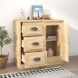 vidaXL Sideboard Sonoma-Eiche 70x35,5x67,5 cm Holzwerkstoff vidaXL Sideboard Sonoma-Eiche 70x35,5x67,5 cm Holzwerkstoff