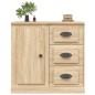 vidaXL Sideboard Sonoma-Eiche 70x35,5x67,5 cm Holzwerkstoff vidaXL Sideboard Sonoma-Eiche 70x35,5x67,5 cm Holzwerkstoff