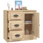 vidaXL Sideboard Sonoma-Eiche 70x35,5x67,5 cm Holzwerkstoff vidaXL Sideboard Sonoma-Eiche 70x35,5x67,5 cm Holzwerkstoff