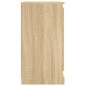 vidaXL Sideboard Sonoma-Eiche 70x35,5x67,5 cm Holzwerkstoff vidaXL Sideboard Sonoma-Eiche 70x35,5x67,5 cm Holzwerkstoff