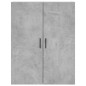 Highboard Betongrau 69,5x34x180 cm Holzwerkstoff Highboard Betongrau 69,5x34x180 cm Holzwerkstoff