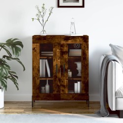 vidaXL Sideboard Räuchereiche 69,5x34x90 cm Holzwerkstoff
