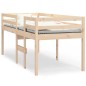 vidaXL Hochbett 90x200 cm Massivholz Kiefer vidaXL Hochbett 90x200 cm Massivholz Kiefer
