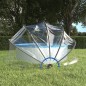 vidaXL Pool-Kuppel Rund 467x234 cm PVC vidaXL Pool-Kuppel Rund 467x234 cm PVC