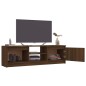 vidaXL TV-Schrank Braun Eichen-Optik 120x30x35,5 cm Holzwerkstoff vidaXL TV-Schrank Braun Eichen-Optik 120x30x35,5 cm Holzwerkstoff