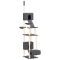 vidaXL Kratzbaum Deckenhoch Dunkelgrau 277-303 cm vidaXL Kratzbaum Deckenhoch Dunkelgrau 277-303 cm