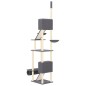 vidaXL Kratzbaum Deckenhoch Dunkelgrau 277-303 cm vidaXL Kratzbaum Deckenhoch Dunkelgrau 277-303 cm