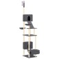 vidaXL Kratzbaum Deckenhoch Dunkelgrau 277-303 cm vidaXL Kratzbaum Deckenhoch Dunkelgrau 277-303 cm