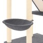 vidaXL Kratzbaum Deckenhoch Dunkelgrau 277-303 cm vidaXL Kratzbaum Deckenhoch Dunkelgrau 277-303 cm