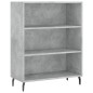 Highboard Betongrau 69,5x34x180 cm Holzwerkstoff Highboard Betongrau 69,5x34x180 cm Holzwerkstoff