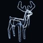 vidaXL LED-Silhouette Rentier mit bewegendem Kopf Kaltweiß 76x42x87 cm vidaXL LED-Silhouette Rentier mit bewegendem Kopf Kaltweiß 76x42x87 cm