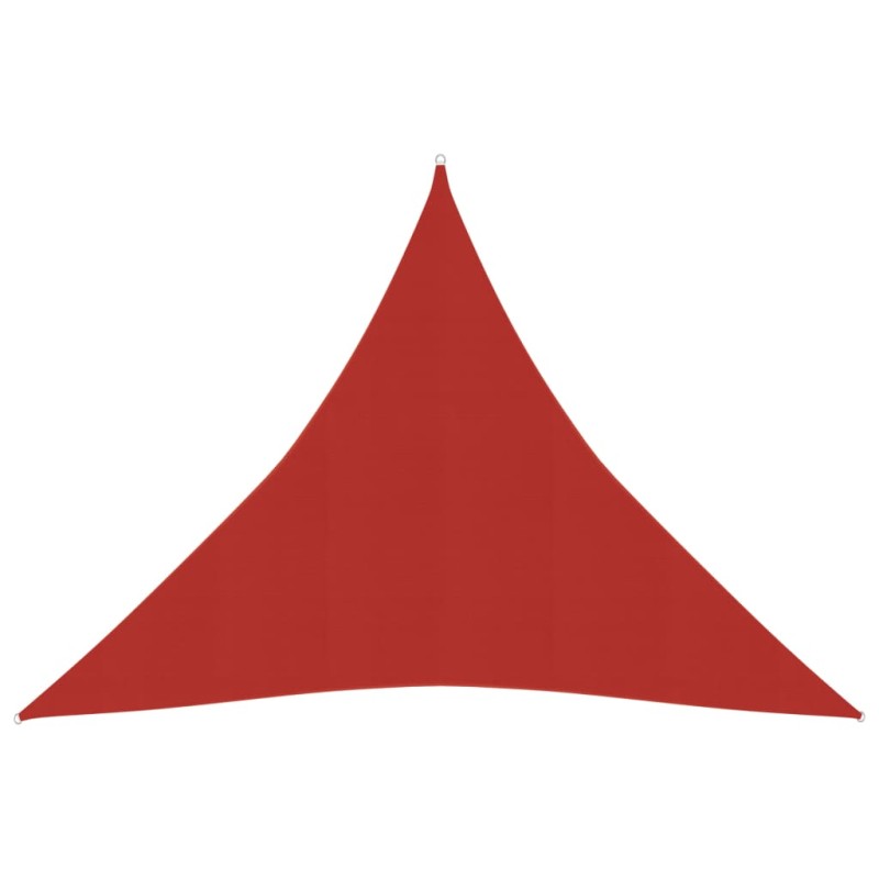 vidaXL Sonnensegel 160 g/m² Rot 4,5x4,5x4,5 m HDPE vidaXL Sonnensegel 160 g/m² Rot 4,5x4,5x4,5 m HDPE