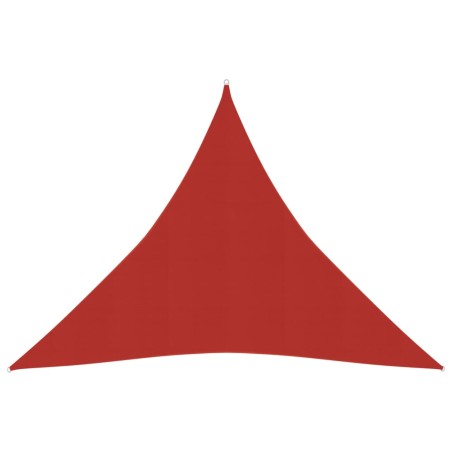 vidaXL Sonnensegel 160 g/m² Rot 4,5x4,5x4,5 m HDPE