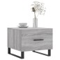 vidaXL Couchtische 2 Stk. Grau Sonoma 50x50x40 cm Holzwerkstoff vidaXL Couchtische 2 Stk. Grau Sonoma 50x50x40 cm Holzwerkstoff