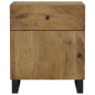 vidaXL Nachttisch 50x33x60 cm Massivholz Mango & Holzwerkstoff vidaXL Nachttisch 50x33x60 cm Massivholz Mango & Holzwerkstoff