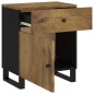 vidaXL Nachttisch 50x33x60 cm Massivholz Mango & Holzwerkstoff vidaXL Nachttisch 50x33x60 cm Massivholz Mango & Holzwerkstoff