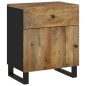 vidaXL Nachttisch 50x33x60 cm Massivholz Mango & Holzwerkstoff vidaXL Nachttisch 50x33x60 cm Massivholz Mango & Holzwerkstoff
