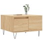 vidaXL Couchtisch Sonoma-Eiche 55x55x36,5 cm Holzwerkstoff vidaXL Couchtisch Sonoma-Eiche 55x55x36,5 cm Holzwerkstoff