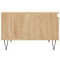 vidaXL Couchtisch Sonoma-Eiche 55x55x36,5 cm Holzwerkstoff vidaXL Couchtisch Sonoma-Eiche 55x55x36,5 cm Holzwerkstoff