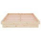 vidaXL Massivholzbett 120x190 cm vidaXL Massivholzbett 120x190 cm