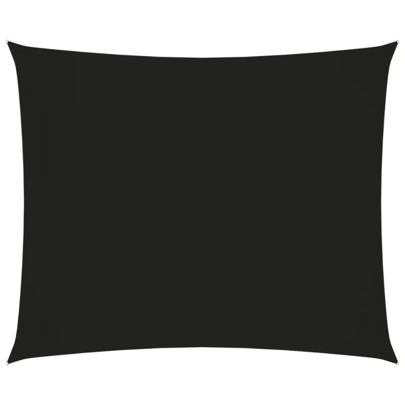 vidaXL Sonnensegel Oxford-Gewebe Rechteckig 3,5x4,5 m Schwarz vidaXL Sonnensegel Oxford-Gewebe Rechteckig 3,5x4,5 m Schwarz