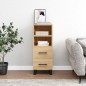 vidaXL Sideboard Sonoma-Eiche 34,5x34x90 cm Holzwerkstoff vidaXL Sideboard Sonoma-Eiche 34,5x34x90 cm Holzwerkstoff