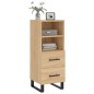 vidaXL Sideboard Sonoma-Eiche 34,5x34x90 cm Holzwerkstoff vidaXL Sideboard Sonoma-Eiche 34,5x34x90 cm Holzwerkstoff