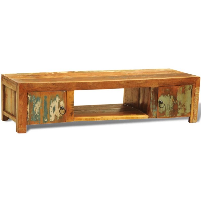 vidaXL TV-Schrank mit 2 Türen Altholz Vintage vidaXL TV-Schrank mit 2 Türen Altholz Vintage