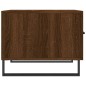 vidaXL Couchtische 2 Stk. Braun Eichen-Optik 50x50x40 cm Holzwerkstoff
