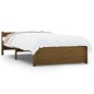 vidaXL Massivholzbett Honigbraun 75x190 cm vidaXL Massivholzbett Honigbraun 75x190 cm
